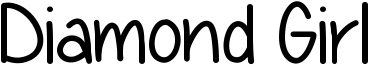 Diamond Girl Font