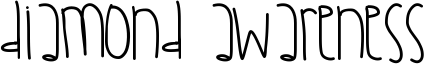 Diamond Awareness Font