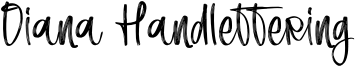 Diana Handlettering Font