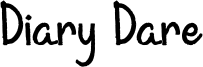 Diary Dare Font