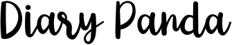 Diary Panda Font