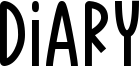Diary Font