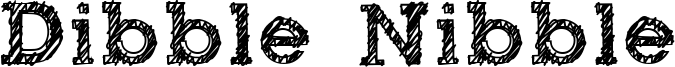 Dibble Nibble Font