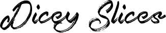 Dicey Slices Font