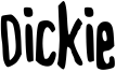 Dickie Font