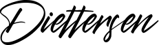 Diettersen Font