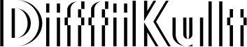DiffiKult Font