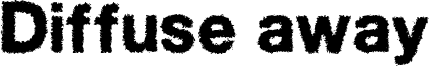 Diffuse away Font