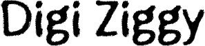 Digi Ziggy Font