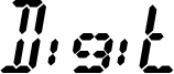 Digit Font