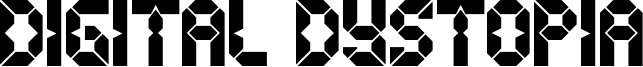 Digital Dystopia Font