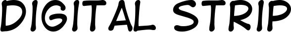 Digital Strip Font