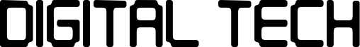 Digital Tech Font