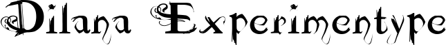 Dilana Experimentype Font