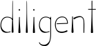 Diligent Font