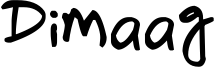 Dimaag Font