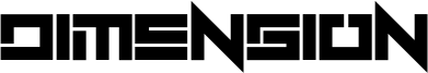 Dimension Font