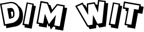 DimWitRight.ttf