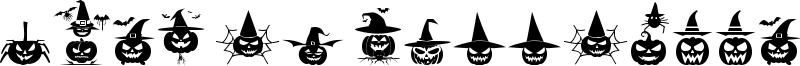 Ding of Halloween ST Font