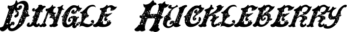 DinglEHuckleberrY-Italic.otf