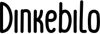 Dinkebilo Font