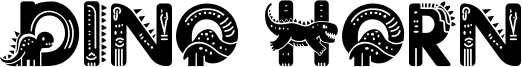 Dino Horn Font