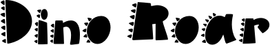 Dino Roar Font