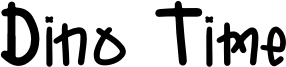 Dino Time Font