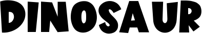 Dinosaur Font