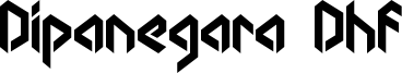 Dipanegara Dhf Font