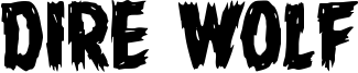 Dire Wolf Font
