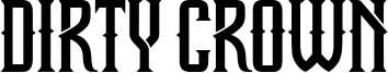 Dirty Crown Font