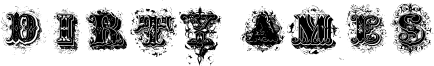 Dirty Ames Font
