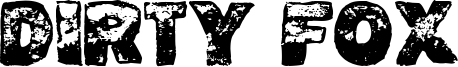 Dirty Fox Font