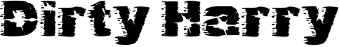Dirty Harry Font