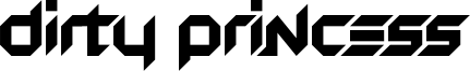 Dirty Princess Font