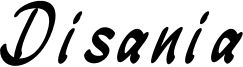 Disania Font
