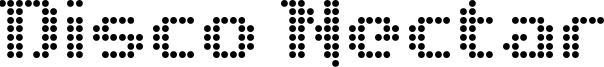 Disco Nectar Font