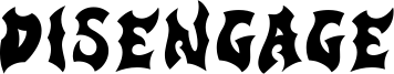 Disengage Font