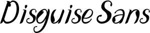Disguise Display- italic.otf