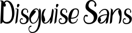 Disguise Display - regular.otf