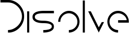 Disolve Font
