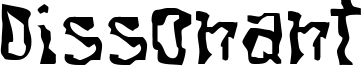 Dissonant Font