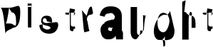 Distraught Font