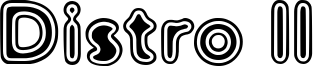 Distro2 Vinyl.ttf