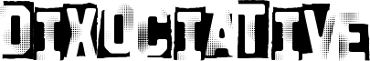 Dixociative Font