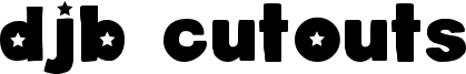 DJB Cutouts-Stars.ttf