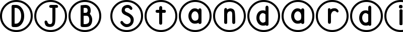 DJB Standardized Test 2.ttf