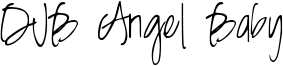 DJB Angel Baby Font