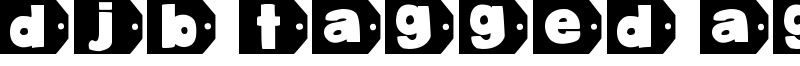 DJB Tagged Again Font